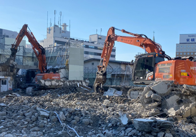 （仮称）赤羽2丁目計画既存建物解体工事